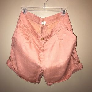 LOFT Linen Bermuda Short